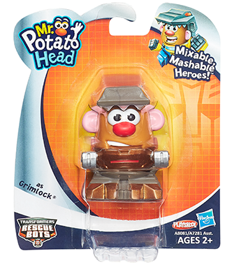 Transformers Mr Potato Head New Images Transformers - Mr Potato Head Transformers Grimlock (400x400), Png Download