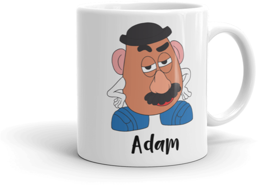 Potato Head Kids Mug - Coffee Cup (600x600), Png Download