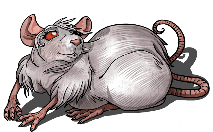 Https - //www - Prometheus-rpg - Com/files/2015/01/cute - Rat Art (708x452), Png Download