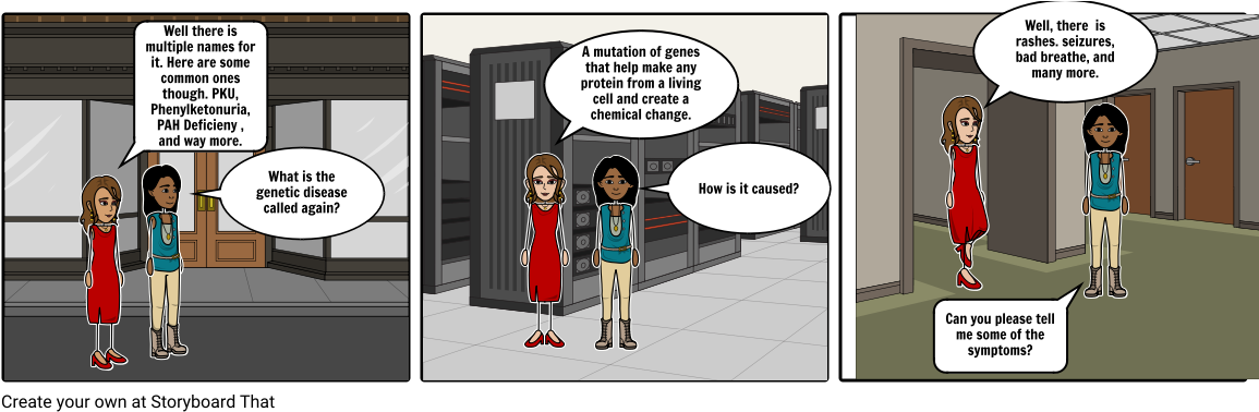 Genetic Disease - Cartoon (1164x385), Png Download