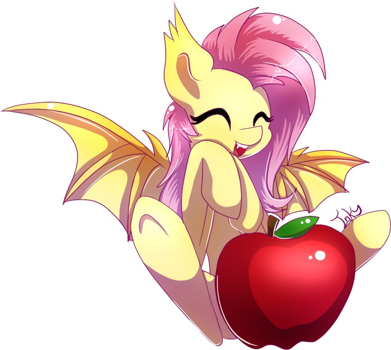 Inky-pinkie, Bat Pony, Bats , Cute, Dead Source, Eyes - My Little Pony Flutterbat Cute (893x730), Png Download
