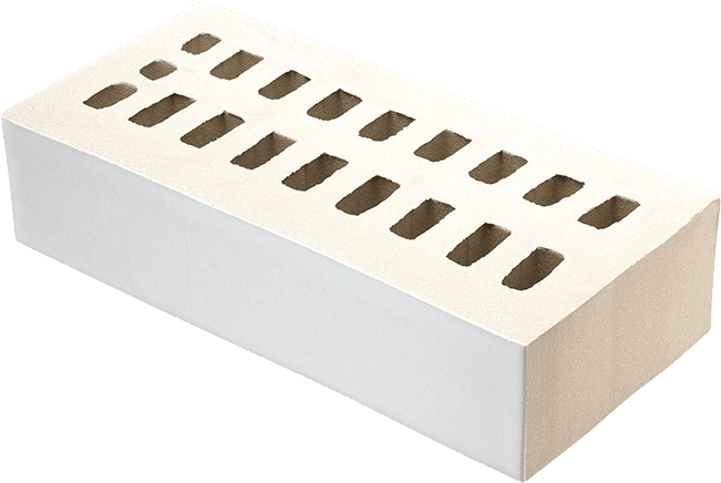 Wienerberger Standard White Glazed Single Brick Wienerberger - White Glazed Brick (741x741), Png Download