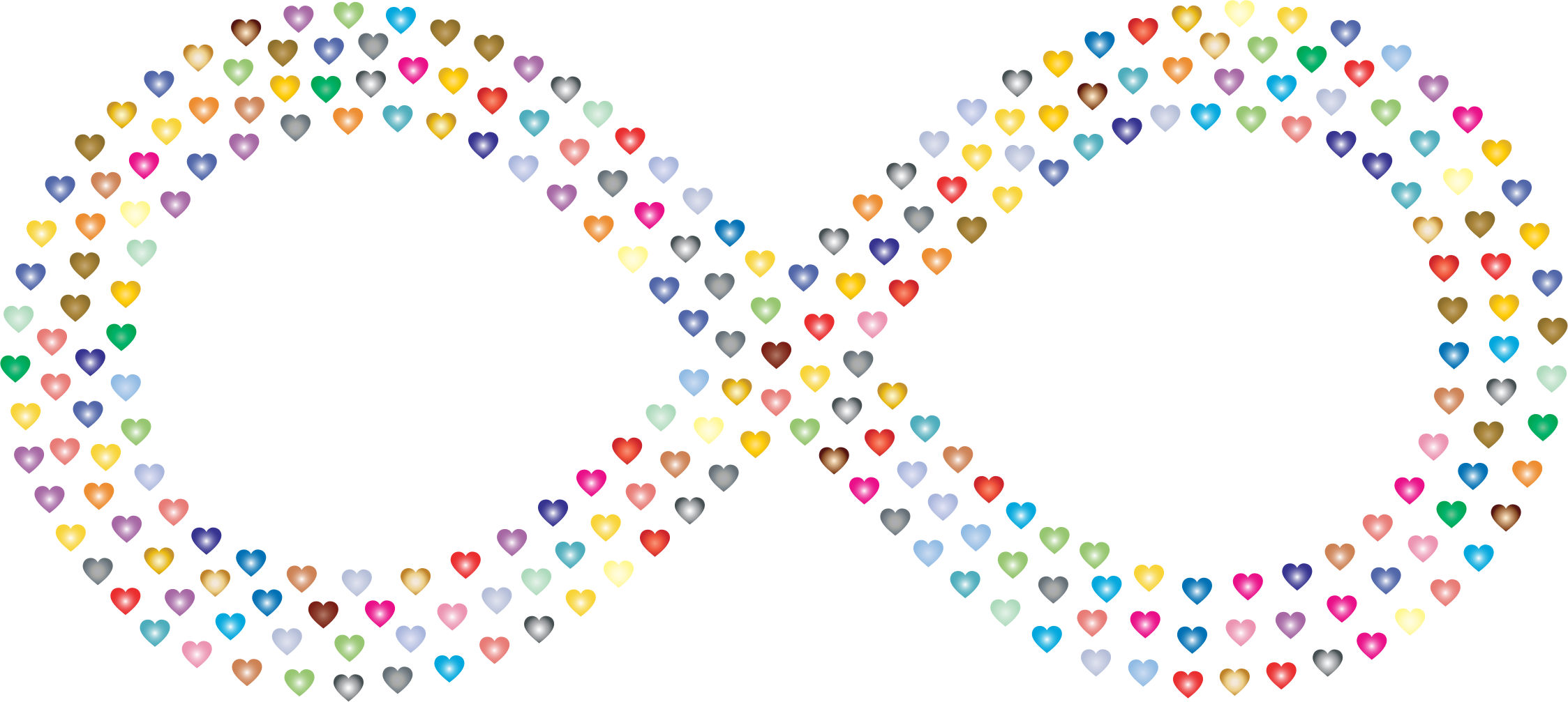 This Free Icons Png Design Of Prismatic Infinite Love (2247x1007), Png Download