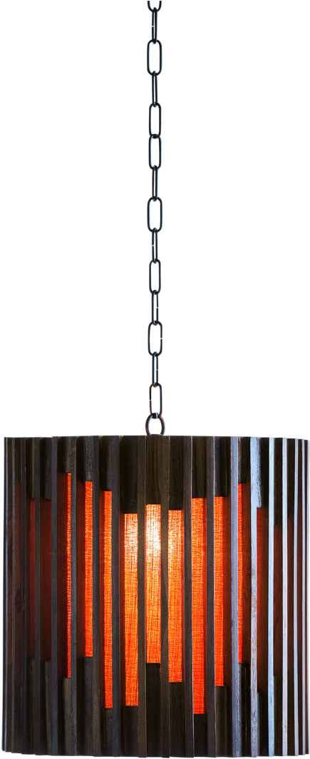 Teakline Hanging - Lumière Hanglamp Teakline M (900x1350), Png Download