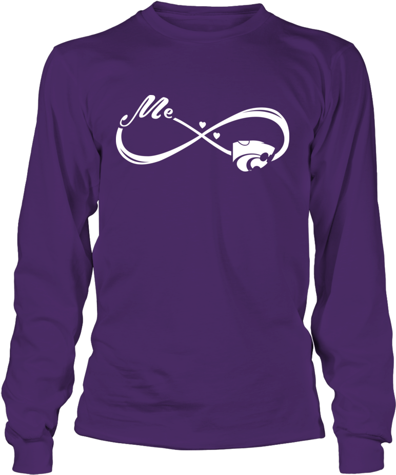 Kansas State Wildcats - Ace Of Diamond Poker Tshirt - Gildan Long-sleeve T-shirt (1000x1000), Png Download