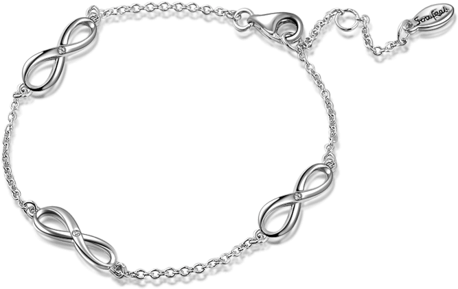 Infinity Love Bracelet - Bracelet (800x800), Png Download