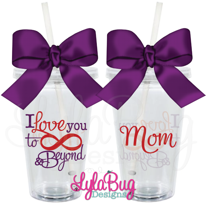 Infinity And Beyond Tumbler - Breast Cancer Survivor Cup Design (900x900), Png Download