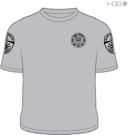 Us Fbi Sstf Sac Grey Tshirt Front - United States Of America (500x500), Png Download