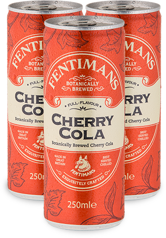 Cherry Cola - Caffeinated Drink (341x497), Png Download