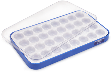 Smd Container With 32 Compartments And A Single Lid - Royal Icing (440x300), Png Download