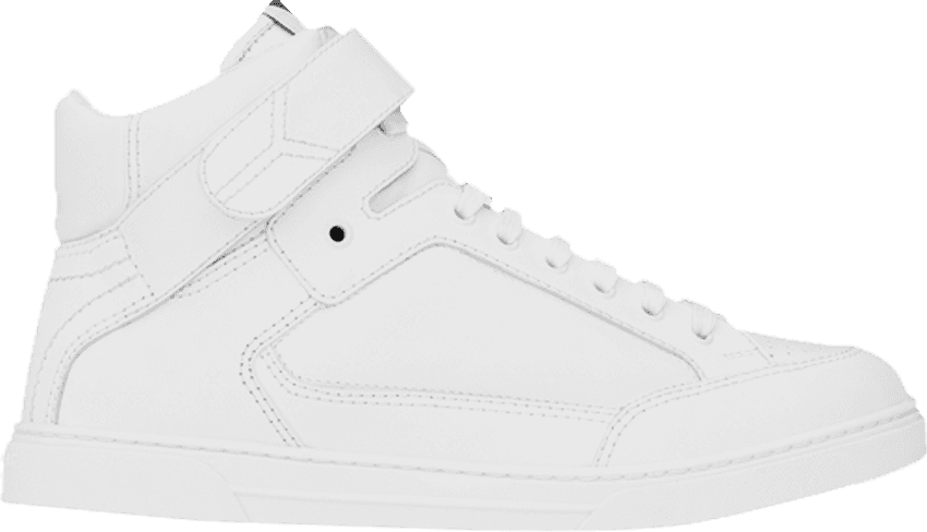 Saint Laurent Max Scratch Mid Top Sneaker 'white' - Nike W Tanjun White (850x488), Png Download