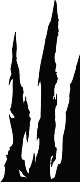 Claws-down - - Claw (275x621), Png Download