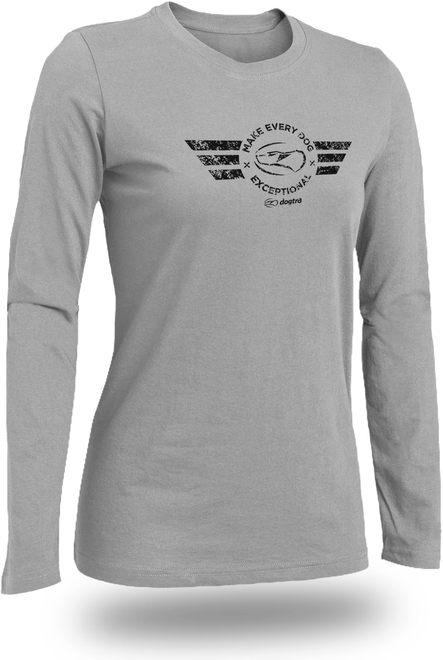 Women's Long Sleeve Dogtra T Shirt - T-shirt (2500x2500), Png Download