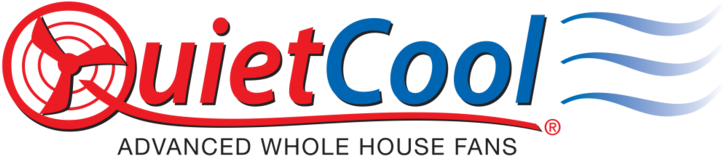 Quietcool Logo 2017 Transparent - Quietcool Whole House Fan Logo (750x183), Png Download