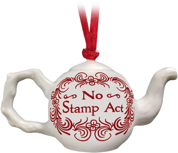 No Stamp Act Tea Pot Ornament - Tea (432x432), Png Download