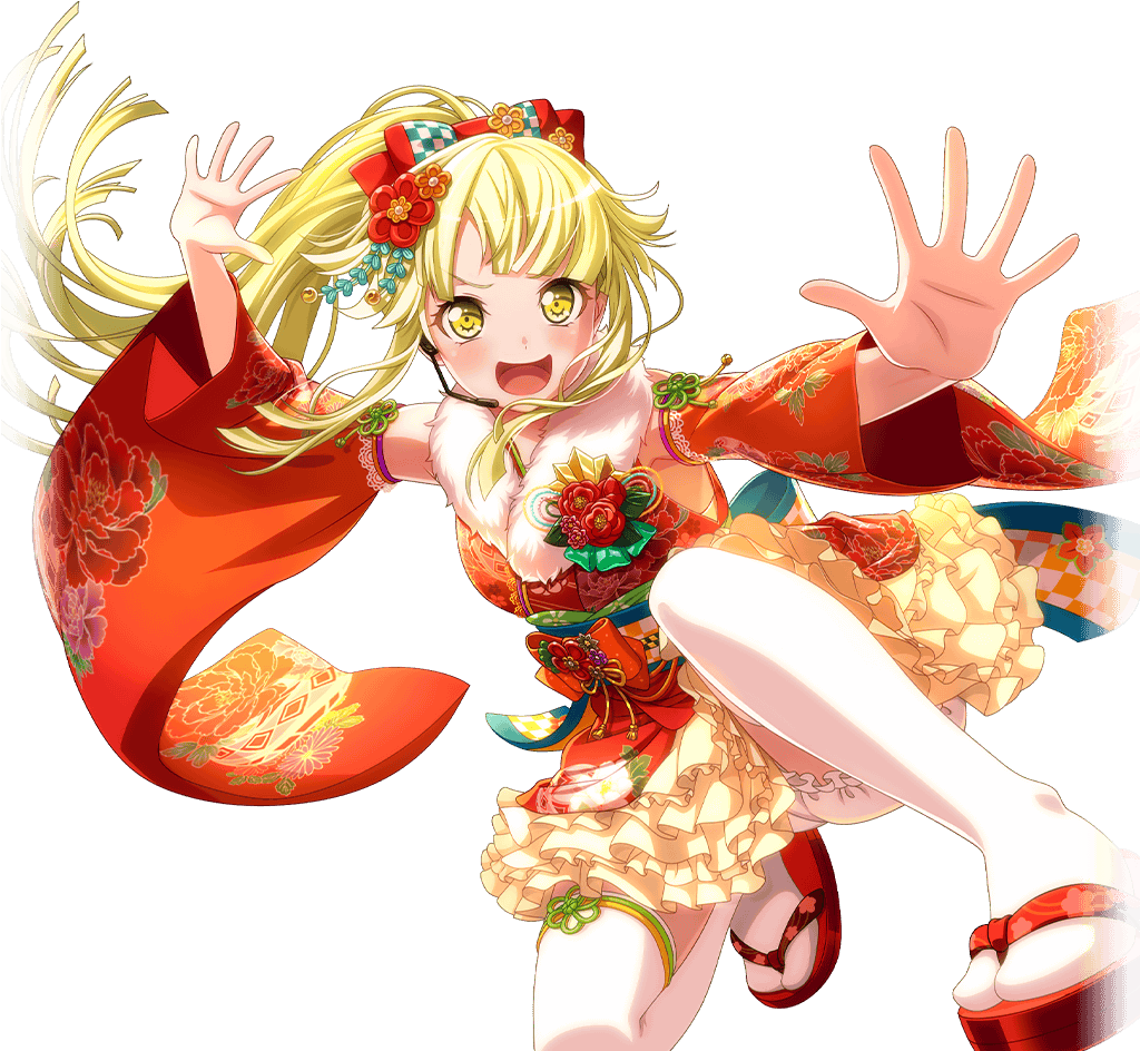 Glapxe - Kokoro Tsurumaki Bang Dream (1024x1024), Png Download