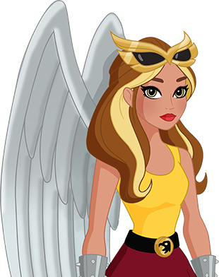 Hawkgirl2 - Animated Dc Super Hero Girls (310x392), Png Download