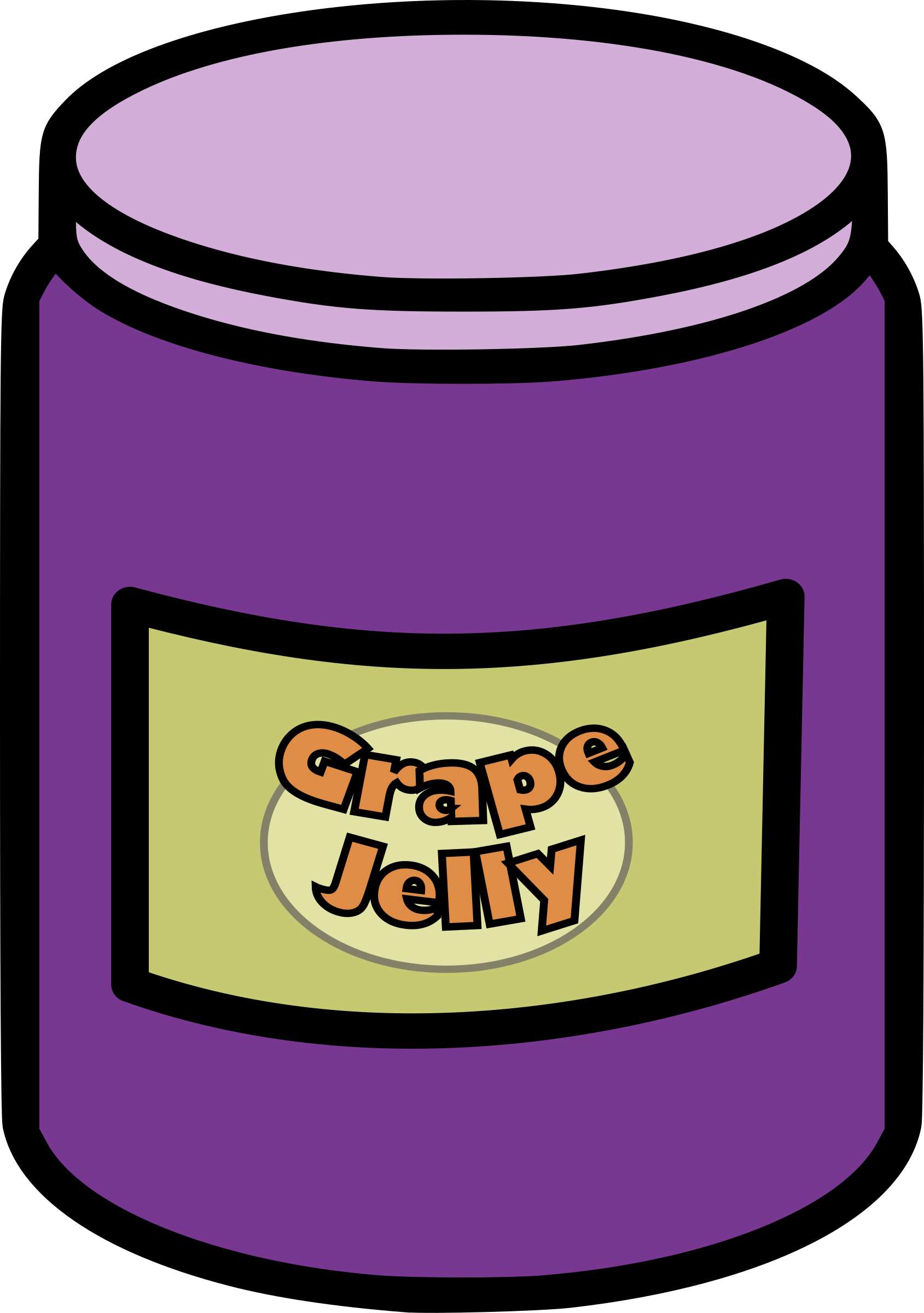 Big Image - Grape (1689x2400), Png Download