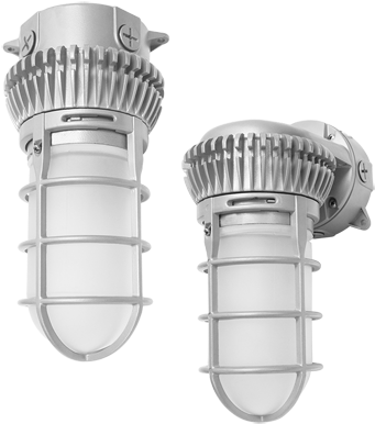 Vapled Led Vaportight Jelly Jar Lighting Fixture - Simkar 11w Vapled Led Outdoor Wall Mounted Vaporproof, (720x400), Png Download