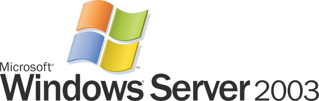 Windows Server 2003 B - Windows Server 2008 Icon (1024x324), Png Download