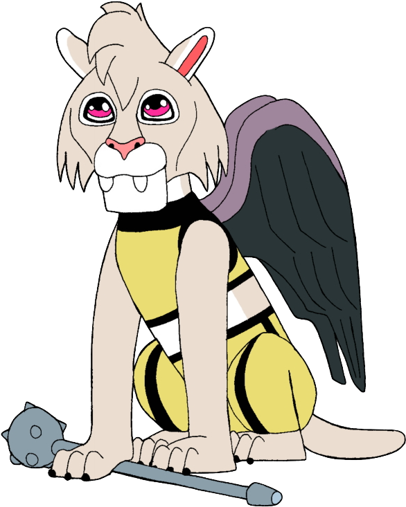 Snowflake As Hawkgirl - Cartoon (635x791), Png Download