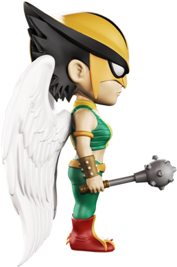 Mighty Jaxx Dc Comics Hawkgirl - Behance (400x400), Png Download