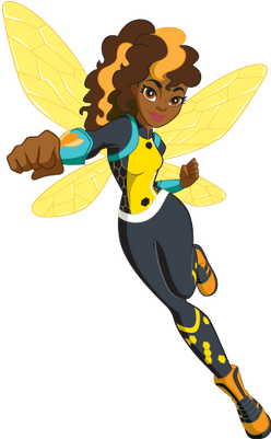 Dc Super Hero Girls Bumblebee - Ivy Bumblebee Dc Superhero Girls (400x400), Png Download