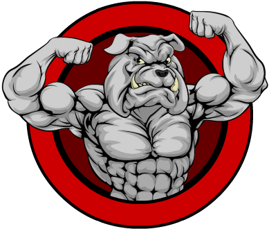 Bulldog Clipart Sticker Pencil And In Color Bulldog - Bulldog (408x408), Png Download