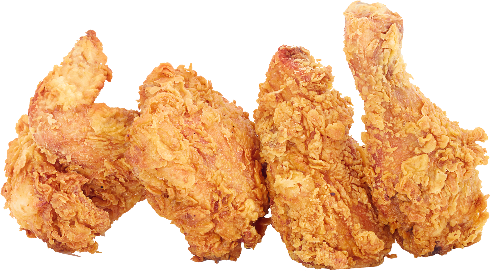 Crispy Fried Chicken Png - Kfc Fried Chicken Png (1772x1101), Png Download