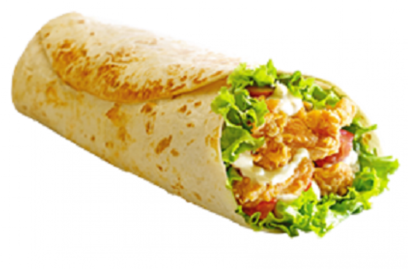 Kfc So Good Png - Chicken Paratha Roll Png (800x800), Png Download