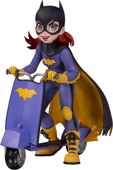 Batgirl Vinyl Collectible - Dc Artists Alley Chrissie Zullo (480x722), Png Download
