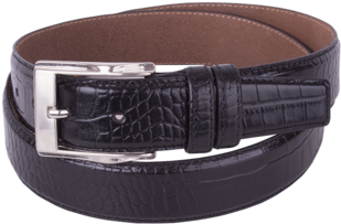 Handcrafted Leather Belts Man - Belt (350x350), Png Download