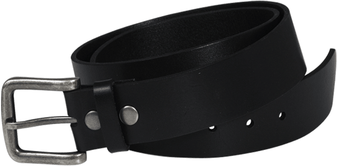 5″ Men's Leather Belt - Belt (768x1024), Png Download