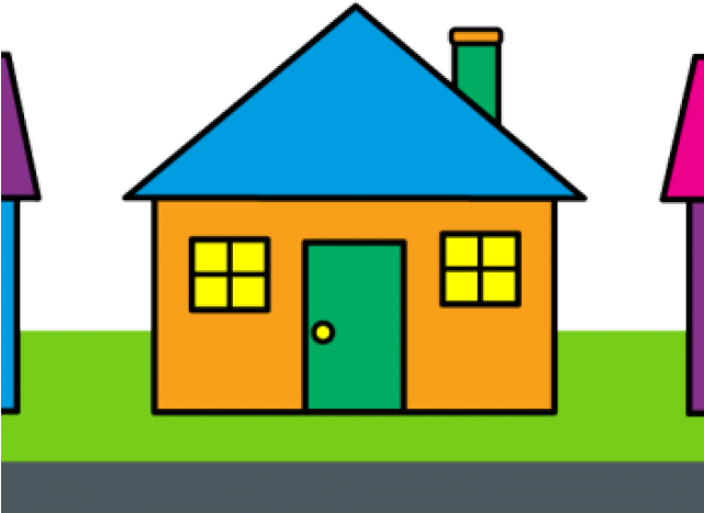 Nice House Cliparts - Transparent Background Houses Clipart (640x480), Png Download