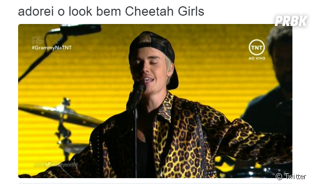 Justin Bieber Foi Outro Zoado Por Seu Figurino Na Premiação - 58th Annual Grammy Awards (950x375), Png Download