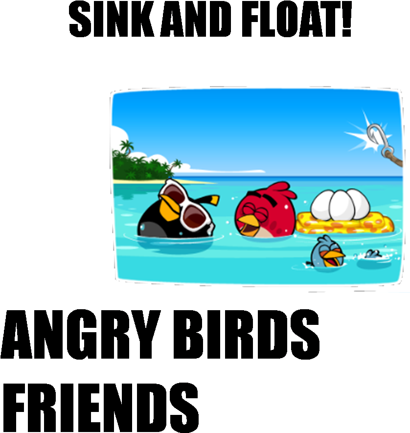 Sink And Float Meme - Friends That Talks Much About Your Relationship (1162x965), Png Download