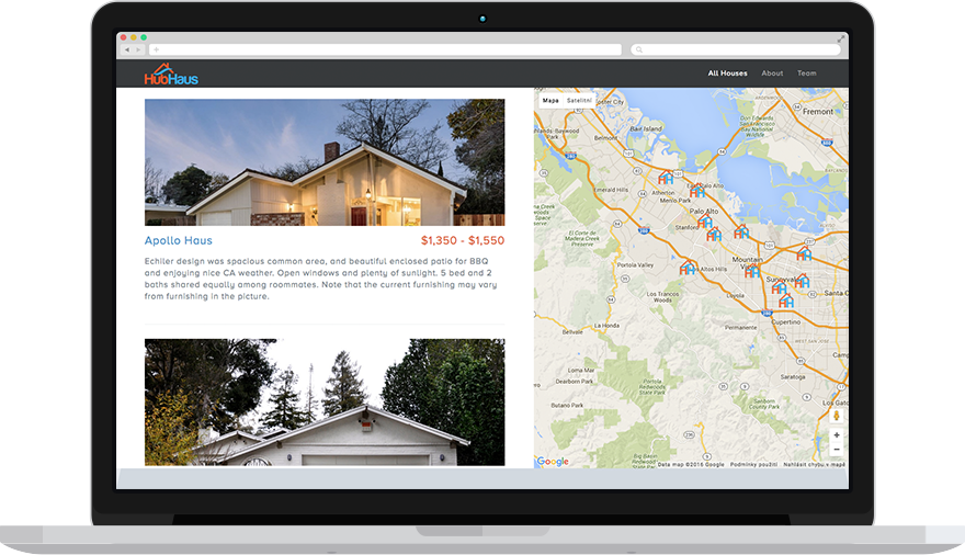 Hubhaus House - Hubhaus, Inc. (880x506), Png Download