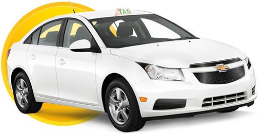 Taxi Branco Png - Carro De Taxi Png (528x280), Png Download