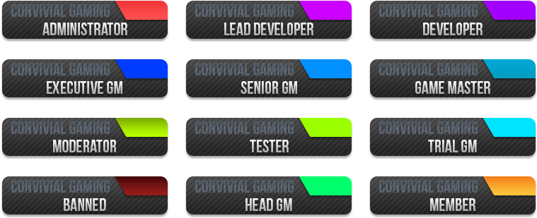 Convivial Gaming Ranks - Ip Board Rank (792x336), Png Download