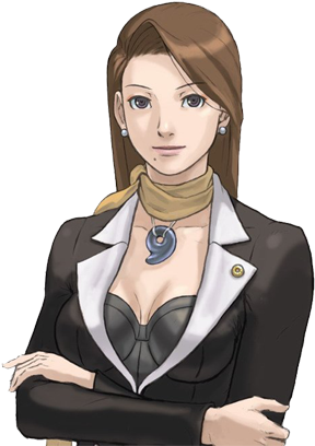 Mia Fey - Phoenix Wright Mia (300x419), Png Download
