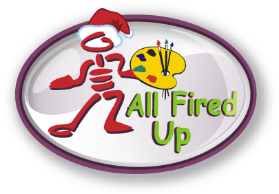 Handprints With Santa - Circle (425x291), Png Download