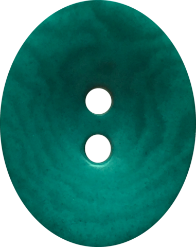 Corozo Tagua Oval 2 Hole 11/16" Button, 11 Colors, - Circle (381x480), Png Download