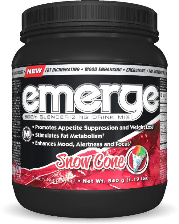 Emerge Snow Cone - Max Muscle Sports Nutrition (800x800), Png Download