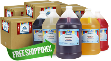Free Shipping On 24 Gallons Of Snow Cone Syrup - Snow Cone (400x400), Png Download