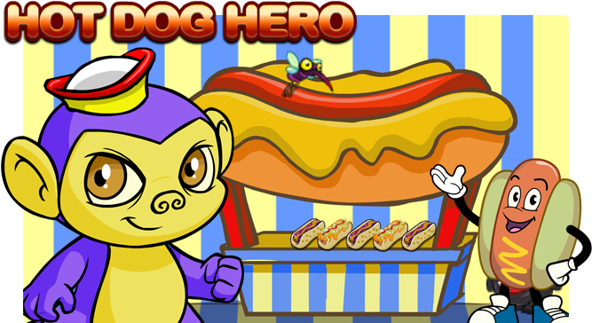 Hot Dog Hero (667x375), Png Download