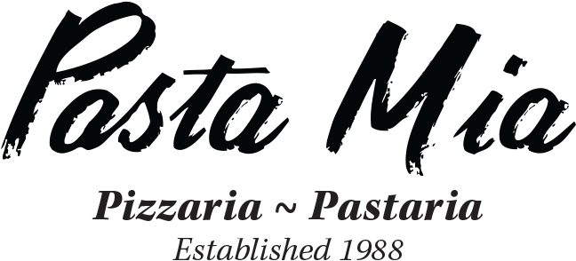 Pasta Mia - Pasta Mia Logo (647x308), Png Download