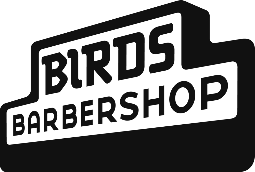 Logo - Birds Barbershop Logo (1000x675), Png Download