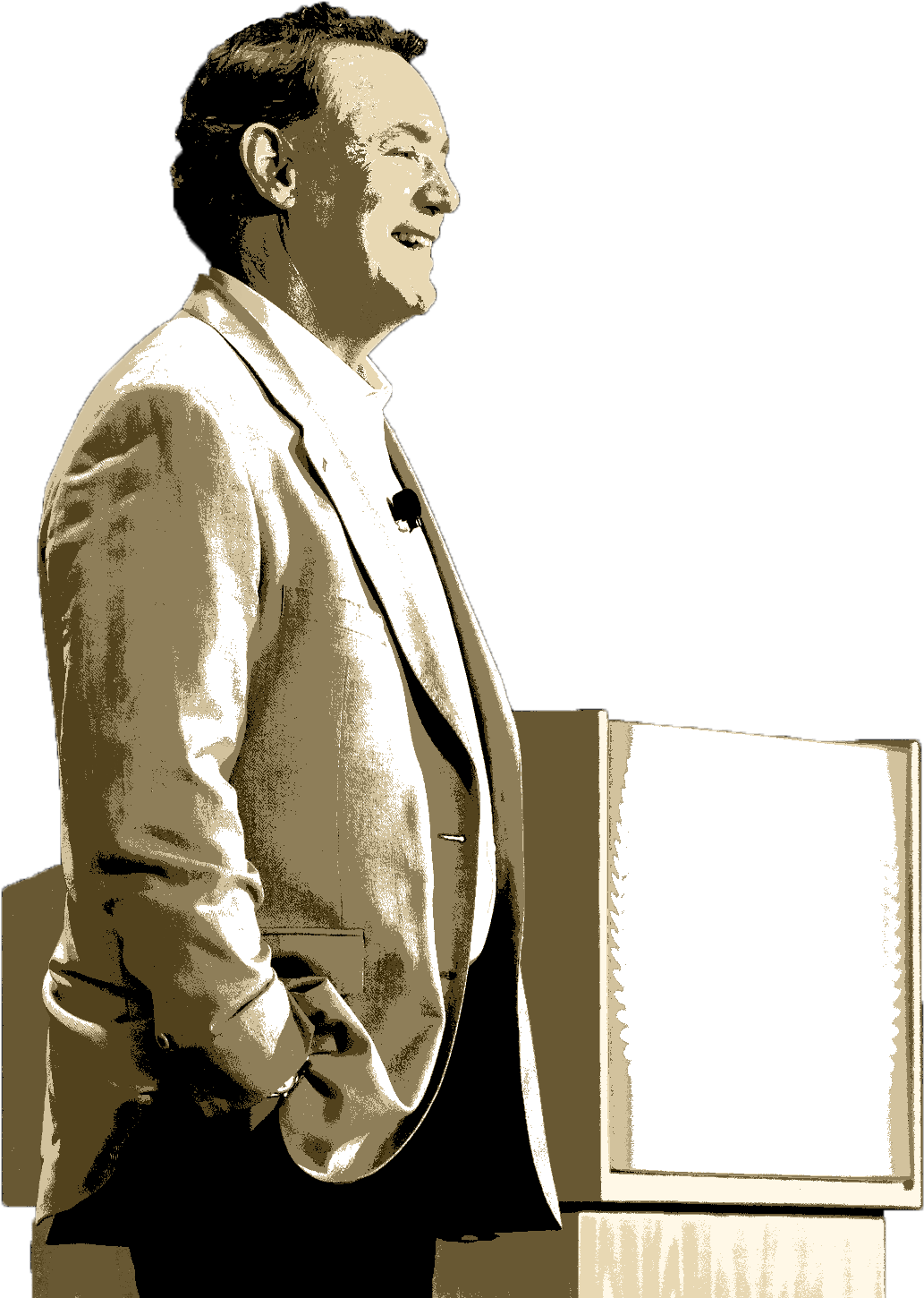 Keynote Speaker - Gentleman (1280x1476), Png Download