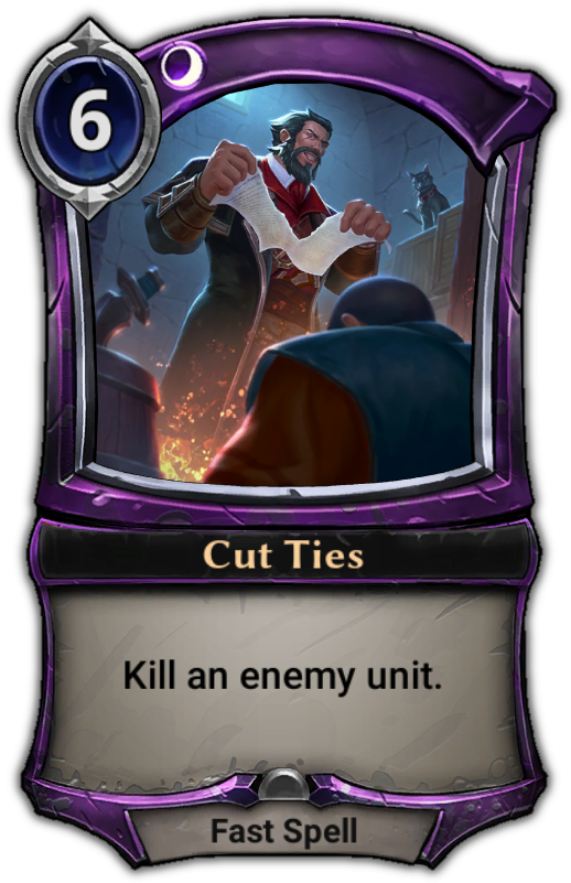 Cut Ties - Ashara Eternal (529x801), Png Download