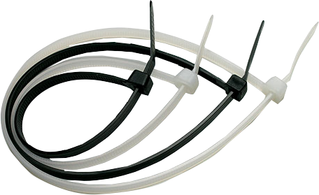 Cable Ties 100mm X 2.5 Mm (456x279), Png Download